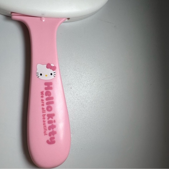 Hello Kitty Make Up Mirror Comb Pink White Gift Birthday - Picture 9 of 9